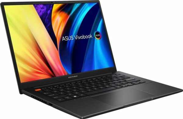 Praktisches Gerät mit viel Speicherplatz Von der Marke Asus stammt das Notebook Vivobook S 14 K3402ZA-LY049W. Dank der SSD-Festplatte hast du ausreichend Platz für Spiele