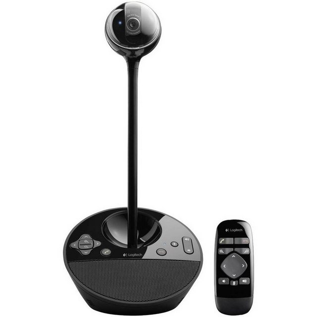 Logitech BCC950 Videokonferenzsystem - WebcamMit der Logitech BCC950 ConferenceCam können Gruppen von jedem Standort aus über Video kommunizieren