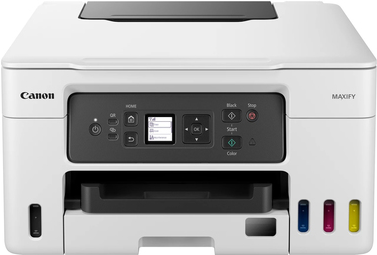 Canon MAXIFY GX3050 – Multifunktionsdrucker – Farbe – Tintenstrahl – nachfüllbar – Legal (216 x 356 mm) (Original) – A4/Legal (Medien) – bis zu 18 ipm (Drucken) – 350 Blatt – USB 2.0, Wi-Fi(ac) (5777C006)