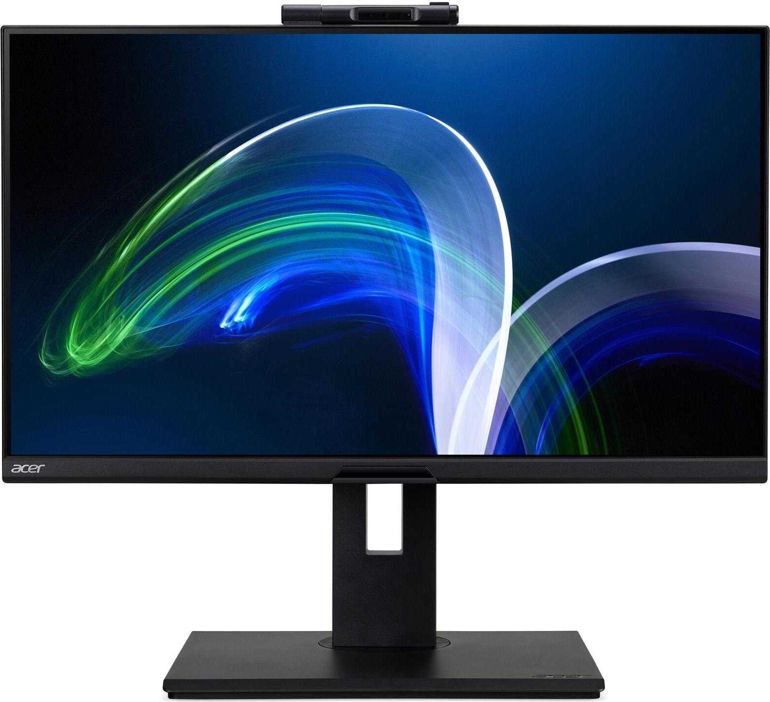 Acer B248Y bemiqprcuzx – B8 Series – LED-Monitor – 60.5 cm (23.8) – 1920 x 1080 Full HD (1080p) @ 75 Hz – IPS – 250 cd/m² – 1000:1 – HDR10 – 4 ms – HDMI, DisplayPort, USB-C – Lautsprecher – Schwarz