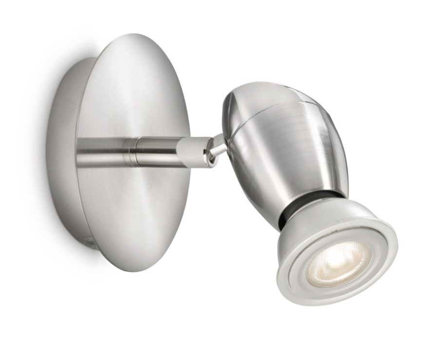 Philips LED Büroleuchten Chestnut, Metallisch, Metall, 556901716