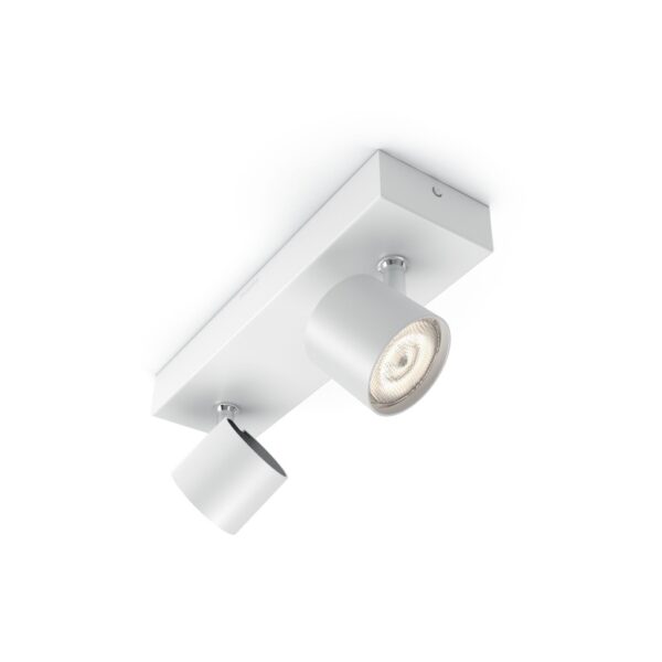 Philips Star 5624231P0 / 8718696154632 - Farbe: Weiß - Material: Metall - Fassung: fest verbaut Leistung: max. 4.5W LED - Schutzart: IP20 - Dimmer - Höhe: 8