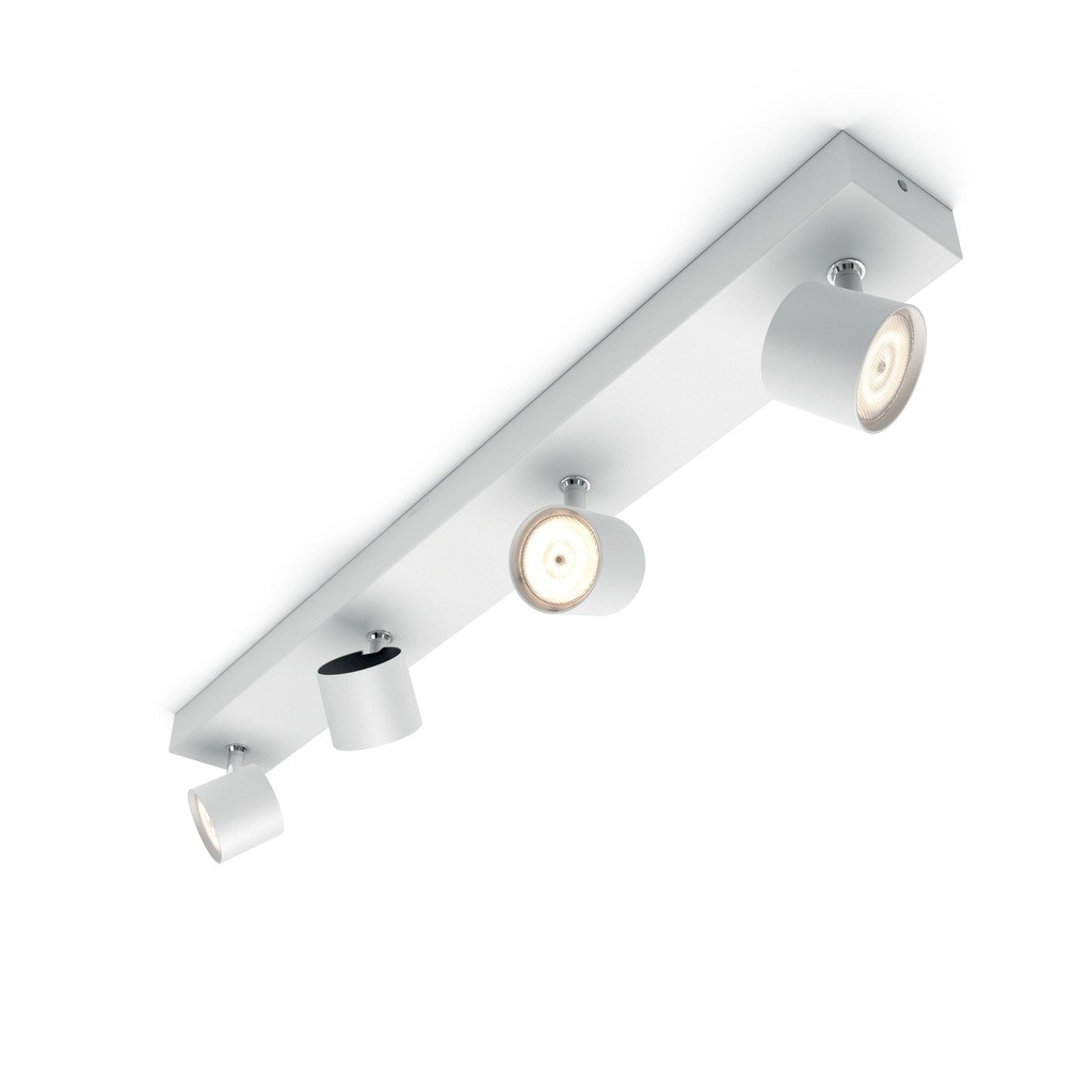 Philips Star 5624431P0 / 8718696154656 - Farbe: Weiß - Material: Metall - Fassung: fest verbaut LED - Schutzart: IP20 - Höhe: 8