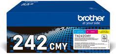 Kurzinfo: Brother TN242CMY Value Pack - 3er-Pack - Gelb