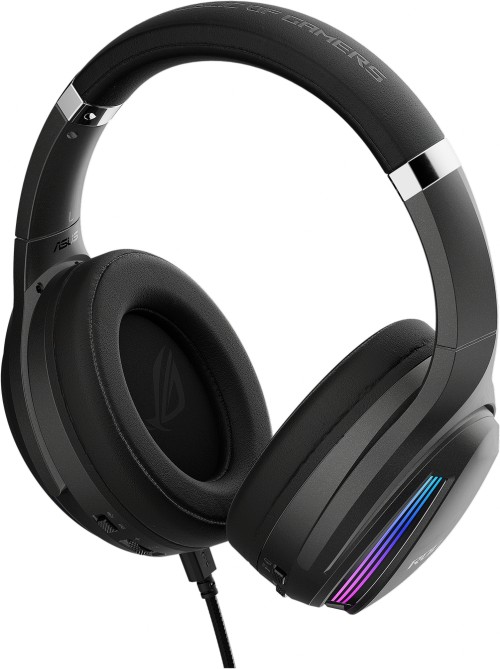 ASUS ROG II 500 – Headset – ohrumschließend – kabelgebunden – 3,5 mm Stecker, USB-C, USB-A – Schwarz