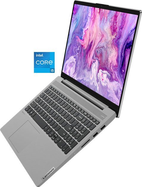 Praktisches Notebook mit Full HD-Display Von der Marke Lenovo stammt das Notebook 15ITL05. Erlebe ein hochauflösendes Bild auf dem handlichen 15