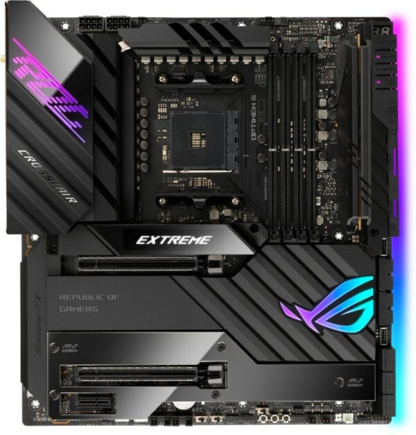 Kurzinfo: ASUS ROG CROSSHAIR VIII EXTREME - Motherboard - Erweitertes ATX - Socket AM4 - AMD X570 Chipsatz - USB-C Gen2