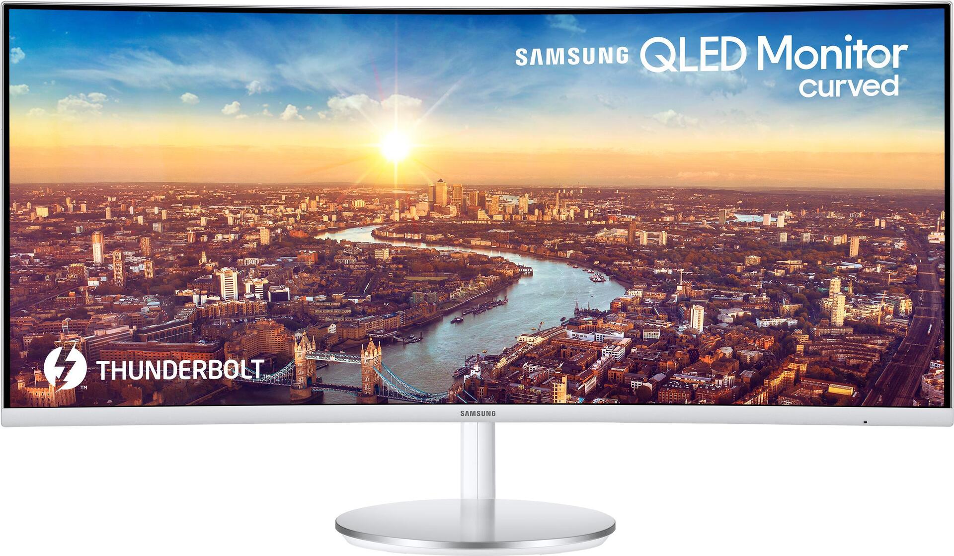 Kurzinfo: Samsung C34J791WTR - CJ79 Series - QLED-Monitor - gebogen - 86.4 cm (34) - 3440 x 1440 UWQHD @ 100 Hz - VA - 300 cd/m² - 3000:1 - 4 ms - 2xThunderbolt 3