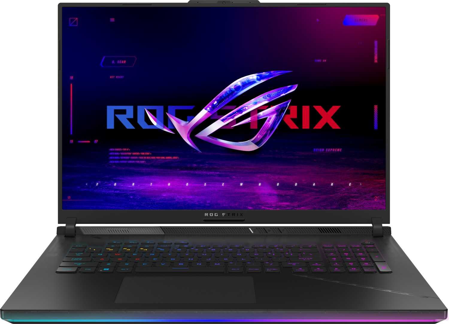 Asus ROG Strix SCAR 45,70cm (18) G834JZ-N6028W Gaming-Notebook, Core i9-13980HX, 16GB RAM, 1TB SSD, GeForce RTX 4080, Windows 11 (90NR0D31-M00210)