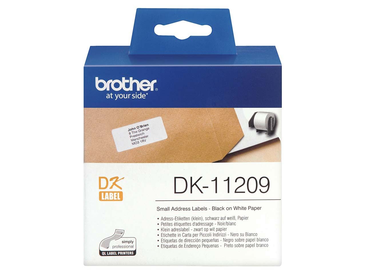 Brother Adressetiketten „DK-11209“ 62 x 29 mm