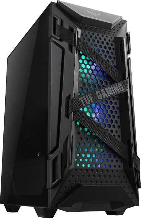 Kurzinfo: ASUS TUF Gaming GT301 - Tower - ATX - Schwarz - USB/Audio Gruppe Systemgehäuse Hersteller ASUS Hersteller Art. Nr. 90DC0040-B49000 Modell TUF Gaming GT301 EAN/UPC 4718017521741 Produktbeschreibung: ASUS TUF Gaming GT301 - Tower - ATX Produkttyp Systemschrank Formfaktor Tower Farbe Schwarz E/A-Anschlüsse 2 x USB 3.2 Gen 1 X Kopfhörer X Mikrofon Unterstützte Motherboards ATX