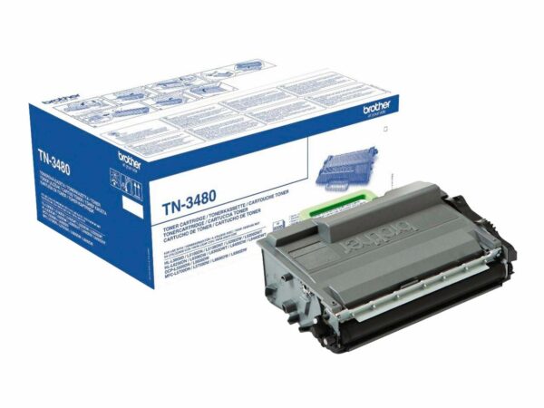 Der originale Brother Toner TN-3480 ist ergiebig und erzielt Druckergebnisse in exzellenter Qualität. Er ist passend für die Modelle MFC-L5700