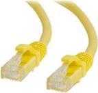 Devolo C2G – Patch-Kabel – RJ-45 (M) bis RJ-45 (M) – 1 m – UTP – CAT 6a – geschirmt, ohne Haken – Gelb (8252)