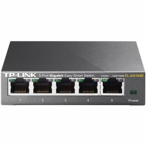 Der 5-Port-Gigabit-Easy-Smart-Switch TL-SG105E von TP-LINK bietet eine einfache Möglichkeit