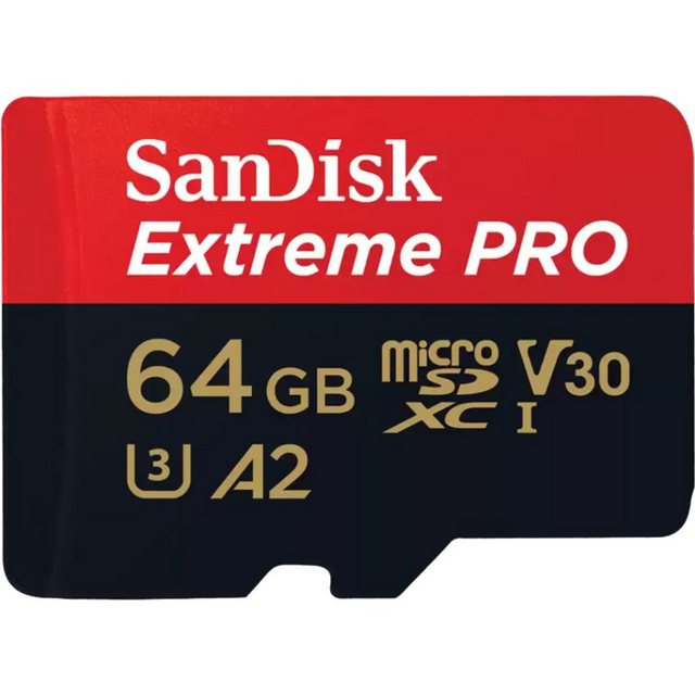 Sandisk Extreme PRO 64 GB microSDXC Speicherkarte (64 GB GB)