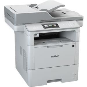 Brother MFC-L6800DWT – Multifunktionsdrucker – s/w – Laser – Legal (216 x 356 mm) (Original) – A4/Legal (Medien) – bis zu 46 Seiten/Min. (Drucken) – 1090 Blatt – 33.6 Kbps – USB 2.0, Gigabit LAN, Wi-Fi(n), USB-Host, NFC mit Brother PRINT AirBag for 750000 pages (MFCL6800DWTG2)