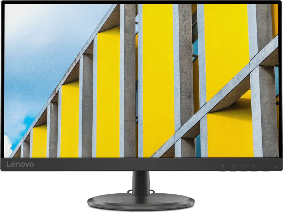 Lenovo D27Q-30 – WQHD Monitor 68,60cm (27)  2.560 x 1.440 Pixel 60 Hz VA 16:9 Reaktionszeit 6 ms 1.000:1 Pixeldichte 109 ppi Helligkeit 250 cd/m² HDMI Display Port [Energieklasse F] (66FAGAC6EU)