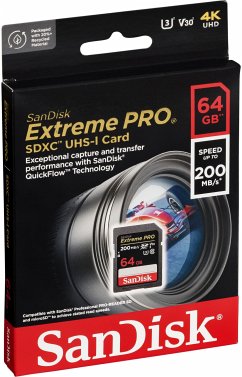 SanDisk Extreme PRO SDXC UHS-I Karte