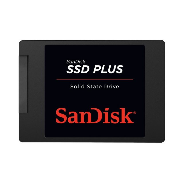 SanDiskInterne SSD-FestplatteSSD Plus 480GBBauart: InternFormfaktor: 6