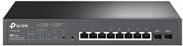 TP-Link JetStream TL-SG2210MP – Switch – Smart – 8 x 10/100/1000 (PoE+) + 2 x SFP – an Rack montierbar – PoE+ (150 W)