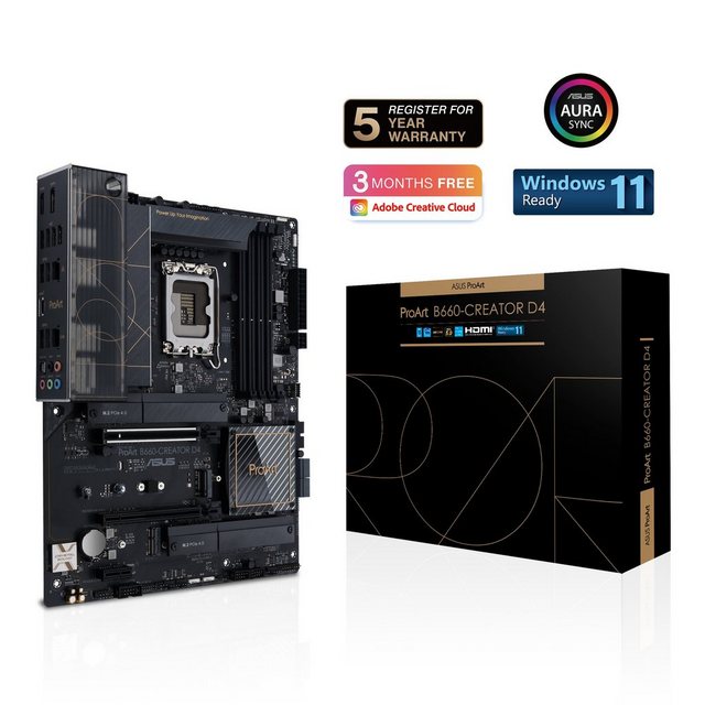 Asus PROART B660-CREATOR D4 Mainboard