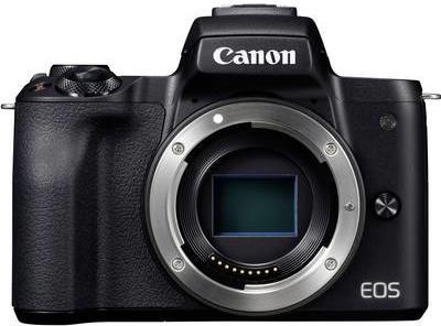 Canon EOS M50 – Digitalkamera – spiegellos – 24.1 MPix – APS-C – 4K / 25 BpS – nur Gehäuse – Wi-Fi, NFC, Bluetooth – Schwarz