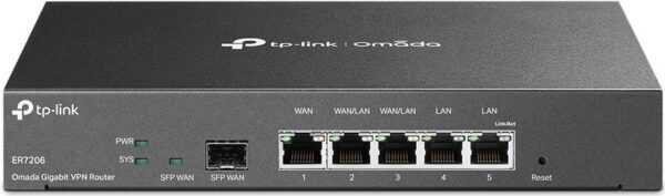 Kurzinfo: TP-Link SafeStream TL-ER7206 - V1 - Router - GigE Gruppe Bridges & Router Hersteller TP-Link Hersteller Art. Nr. TL-ER7206 V1 Modell SafeStream TL-ER7206 EAN/UPC 6935364072391 Produktbeschreibung: TP-Link SafeStream TL-ER7206 - V1 - Router - Desktop Gerätetyp Router Gehäusetyp Desktop Data Link Protocol Ethernet