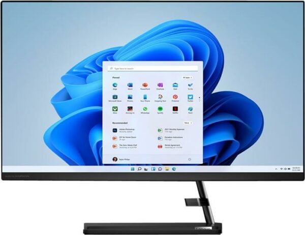 Kurzinfo: Lenovo IdeaCentre AIO 3 27IAP7 F0GJ - All-in-One (Komplettlösung) - mit Ständer - Core i7 1260P / 2.1 GHz - RAM 16 GB - SSD 1 TB - NVMe - GF MX550 - GigE