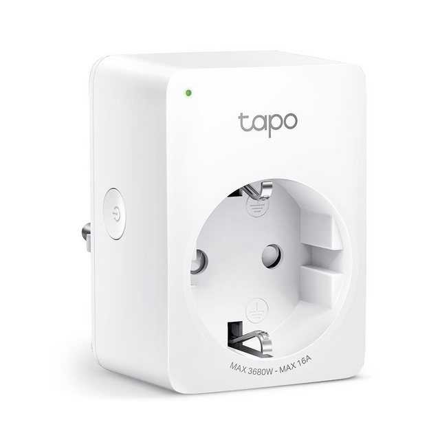 TP-Link WLAN-Steckdose Tapo P110, Mini, Smart Home, Energieverbrauchsanzeige