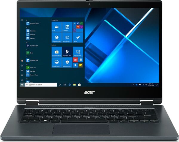 Kurzinfo: Acer TravelMate Spin P4 TMP414RN-51 - Flip-Design - Core i5 1135G7 - Win 11 Pro - Iris Xe Graphics - 8 GB RAM - 256 GB SSD - 35.56 cm (14) Touchscreen 1920 x 1080 (Full HD) - Wi-Fi 6 - Slate Blue - kbd: Deutsch Gruppe Notebooks Hersteller Acer Hersteller Art. Nr. NX.VP5EG.00A EAN/UPC 4710886944300 Produktbeschreibung: Acer TravelMate Spin P4 TMP414RN-51 - 35.56 cm (14) - Core i5 1135G7 - 8 GB RAM - 256 GB SSD - Deutsch Produkttyp Notebook - Flip-Design Betriebssystem Win 11 Pro Prozessor Intel Core i5 (11. Gen.) 1135G7 (4.2 GHz) / 8 MB Cache Speicher 8 GB DDR4 (1 x 8 GB) Speicherkapazität 256 GB SSD Optisches Laufwerk Kein optisches Laufwerk Bildschirm 35.56 cm (14) LED-Hintergrundbeleuchtung Touchscreen 1920 x 1080 / Full HD Grafik Intel Iris Xe Graphics Eingabegerät Digitalisierer