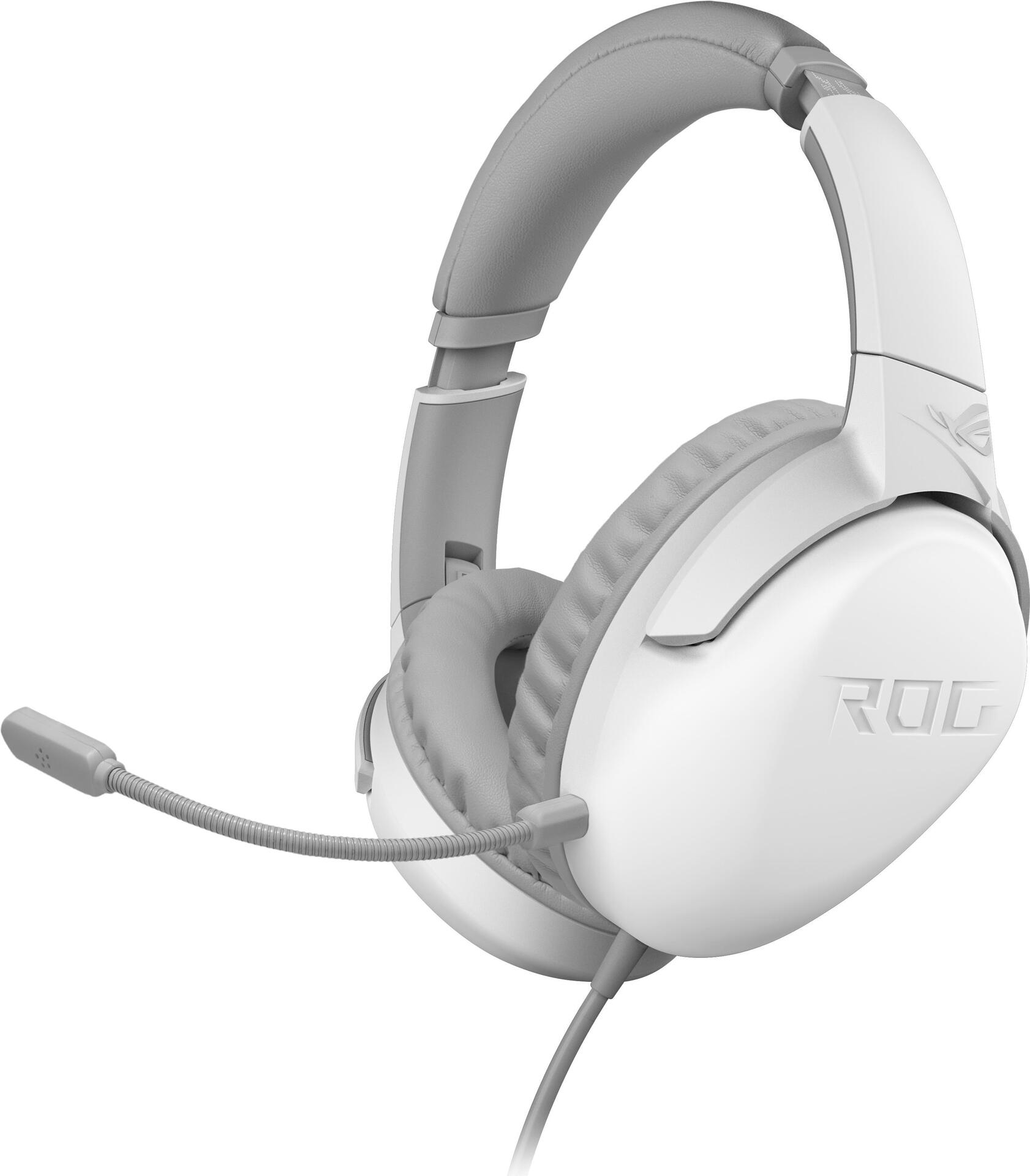 Kurzinfo: ASUS ROG Strix Go Core Moonlight White - Headset - ohrumschließend - kabelgebunden - 3