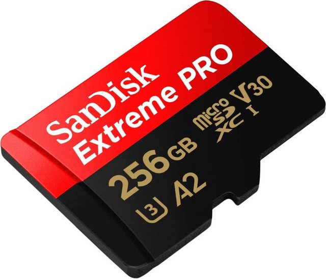 Sandisk microSDXC Extreme PRO 256 GB Speicherkarte