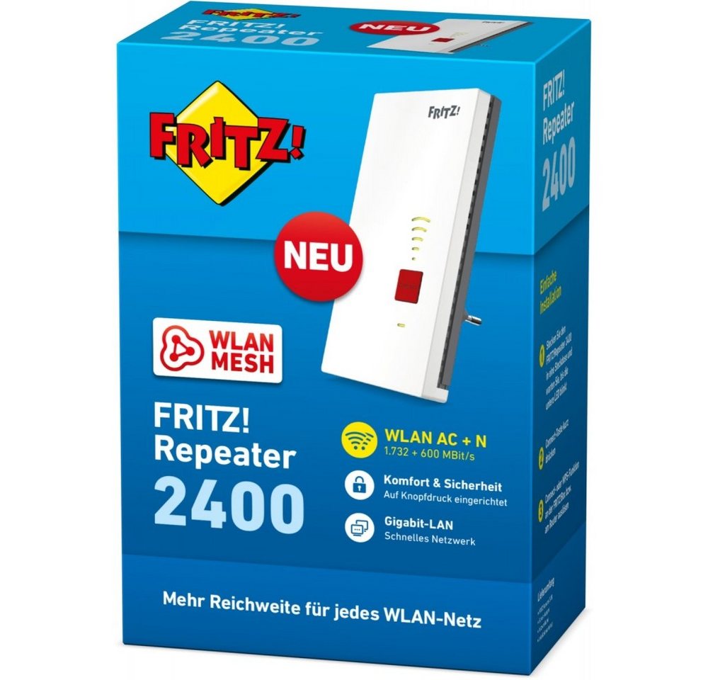 AVM FRITZ!Repeater 2400 – Repeater WLAN WLAN-Repeater