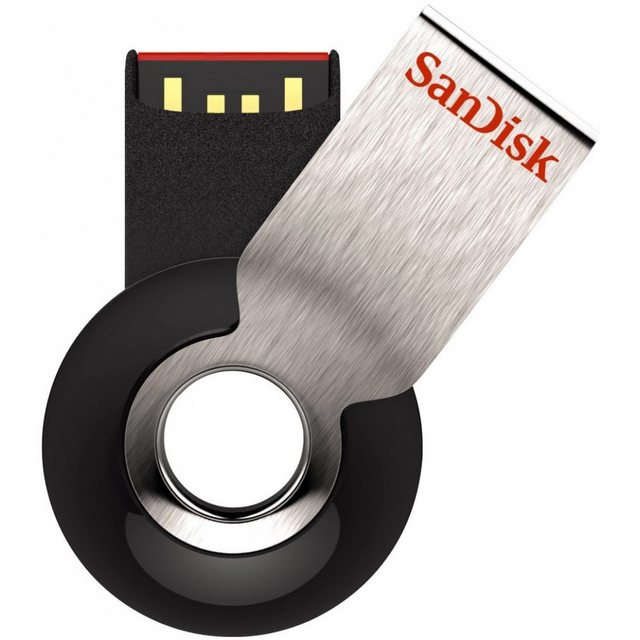 Sandisk Cruzer Orbit (32GB) USB-SpeicherstickDas Cruzer Orbit USB Flash-Laufwerk kombiniert ein um 360 Grad drehbares Design mit einem äußerst handlichen Gehäuse - und ist damit eine einfache und komfortable Art