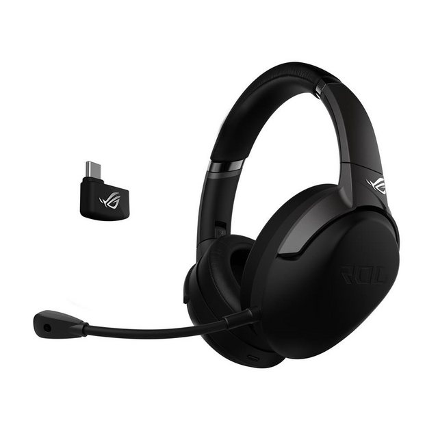 Asus ROG Strix Go 2.4 Gaming Headset kabellos 2,4 GHz AI-Noise-Cancellation Gaming-Headset