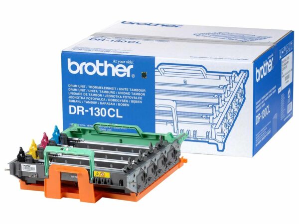 Die originale Brother Trommel DR-130CL ist passend für verschiedene Drucker der Marke. Bei 5 % Deckung hat die Trommel eine Seitenreichweite von ca. 17.000.