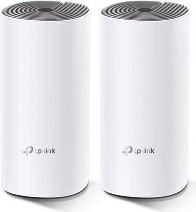 TP-Link DECO M4 – WLAN-System (2 Router) – bis zu 260 m² – Netz – GigE – 802.11a/b/g/n/ac – Dual-Band (DECO-M4-2PACK)