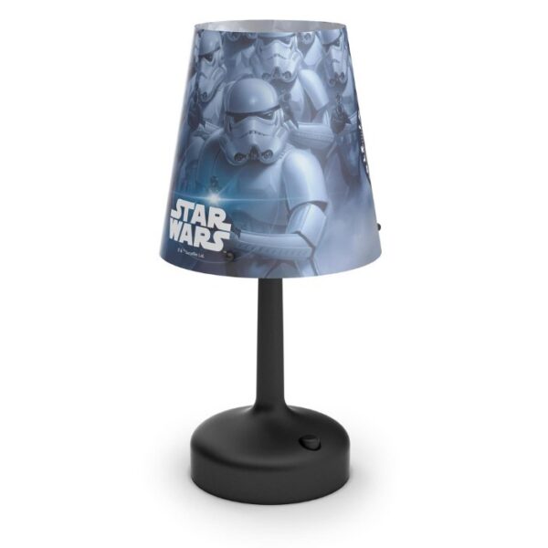 Philips Star Wars Stormtrooper 717963016 / 8718696130827 - Farbe: Schwarz - Material: Kunststoff - Fassung: fest verbaut LED - Schutzart: IP20 - Höhe: 24