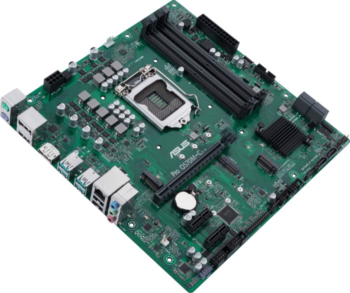 Kurzinfo: ASUS Pro Q570M-C/CSM - Motherboard - micro ATX - LGA1200-Sockel - Q570 - USB-C Gen1