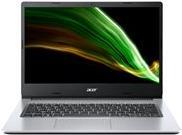 Acer Aspire 3 A314-35 – Celeron N5100 / 1.1 GHz – Win 11 Home in S mode – UHD Graphics – 4 GB RAM – 128 GB SSD – 35.6 cm (14) IPS 1920 x 1080 (Full HD) – Wi-Fi 5 – Reines Silber – kbd: Deutsch