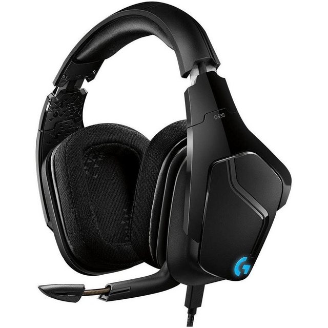 Logitech G635 – Gaming Headset – schwarz/blau Gaming-Headset