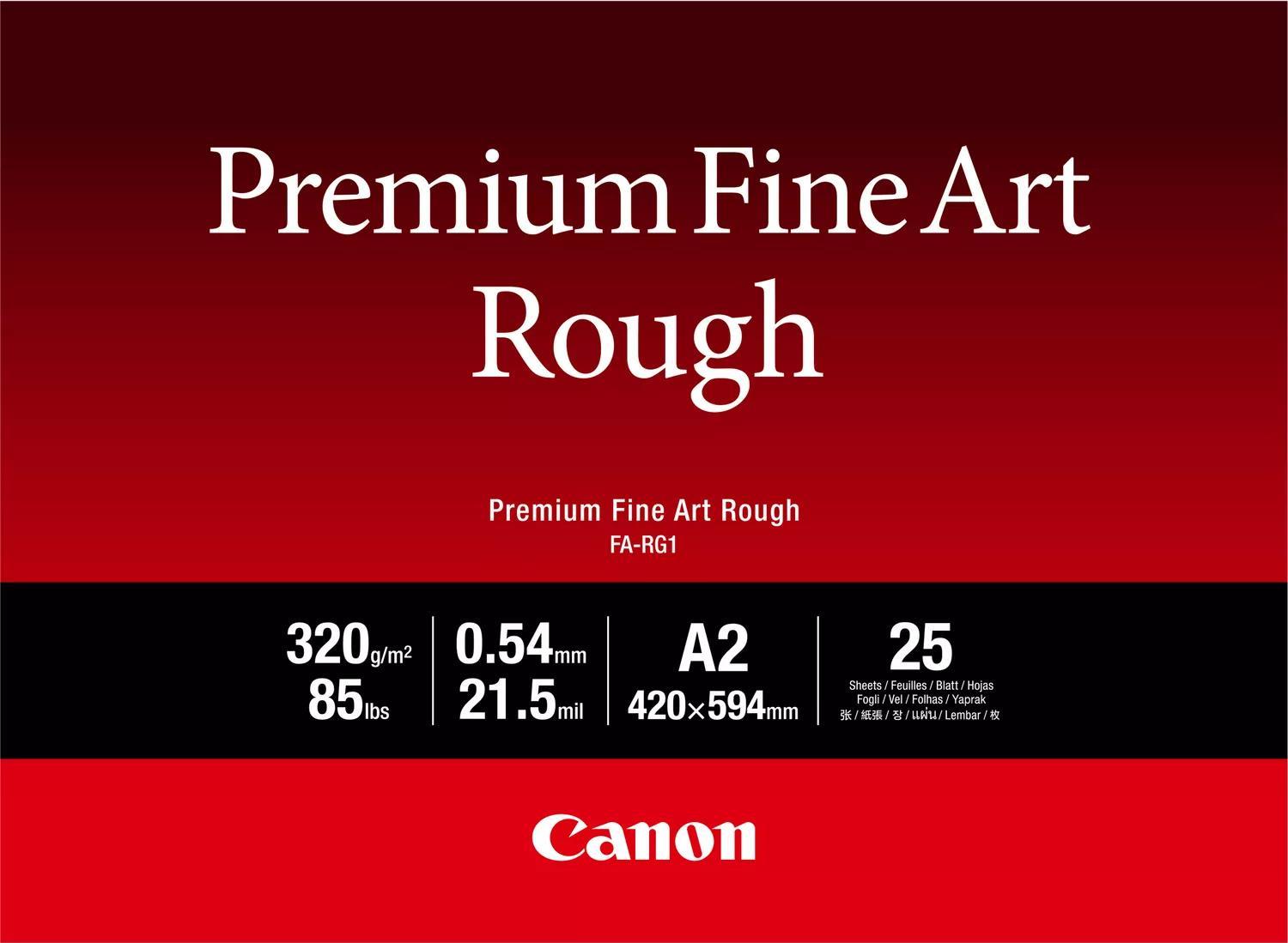 Kurzinfo: Canon Premium FA-RG1 - Baumwolle - Rough - 21