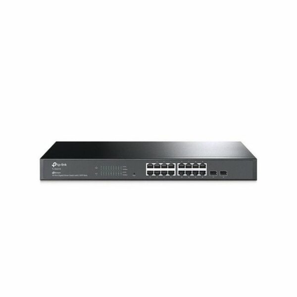 Praktischer Gigabit-Switch für ein komplettes Omada-Netzwerk Volle Gigabit-Ports : 16 × Gigabit-RJ45-Ports und 2 × Gigabit-SFP-Steckplätze bieten Hochgeschwindigkeitsverbindungen. In Omada SDN integriert : Zero-Touch-Provisioning (ZTP) *