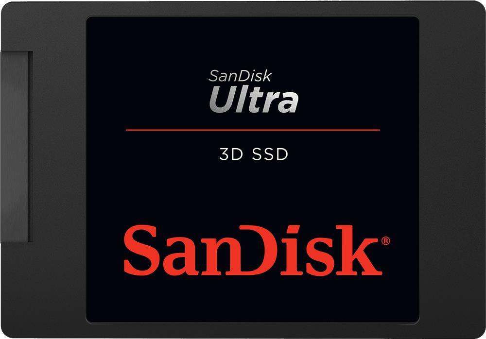 SanDisk Ultra 3D – SSD – 4TB – intern – 2.5 (6,4 cm) – SATA 6Gb/s (SDSSDH3-4T00-G25)