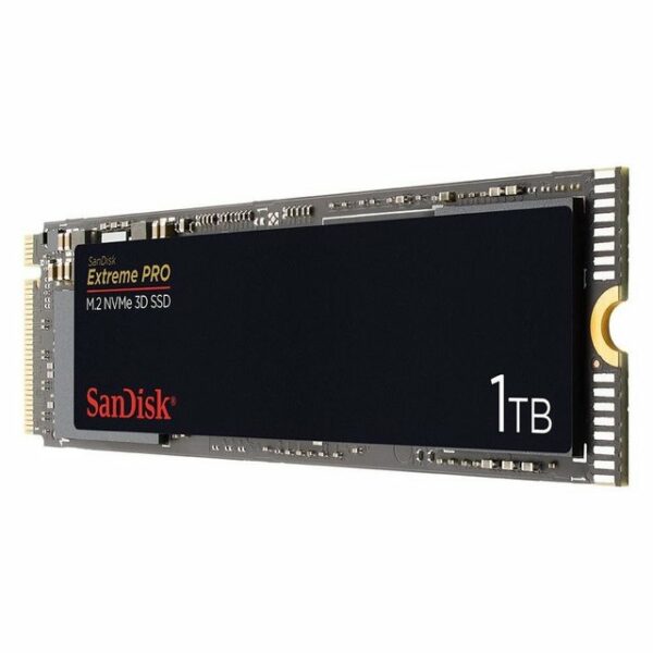 SanDisk SDSSDXPM2-1TB-G25 Extreme PRO M.2 NVMe 3D SSD 500GB interne SSD FestplatteHerausragende LeistungMit Geschwindigkeiten von bis zu 3400MB/s