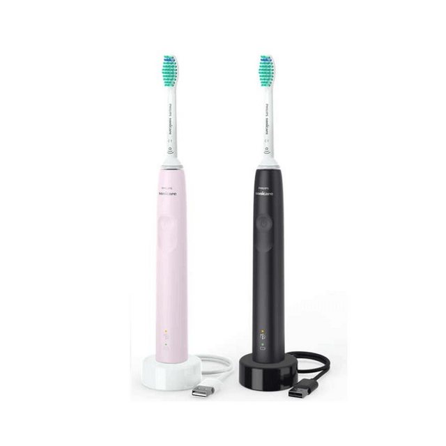 Philips Zahnbürste Sonicare HX3675/15 3100 Doppelpack