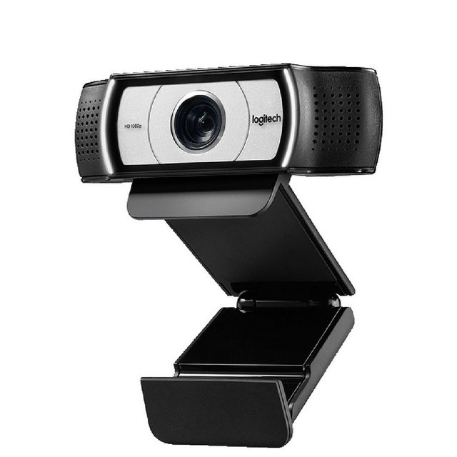 Logitech C930e Full HD-Webcam (Full-HD, 1080p, 3MP, 30fps, 90° FOV, 4x Zoom)