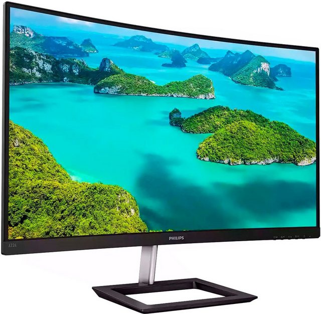 Das 32-Zoll-Display mit geschwungener E-Line bietet ein besonders beeindruckendes Erlebnis im eleganten Design. Kristallklares QHD mit ultrabreitem Farbspektrum und die AMD FreeSync Technologie erwecken Ihre Bilder zum Leben!