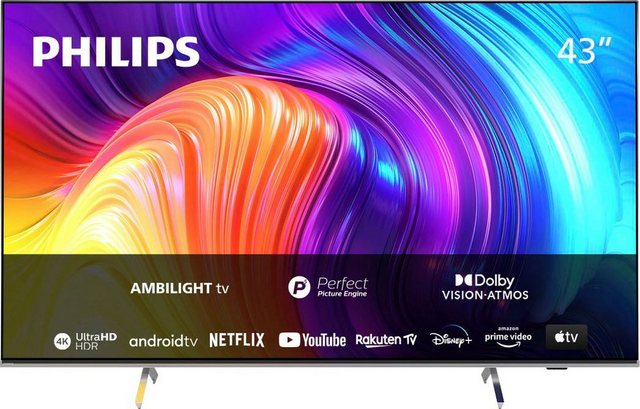 4K UHD LED Android TV mit Ambilight Sie möchten ein großartiges Bild für alles