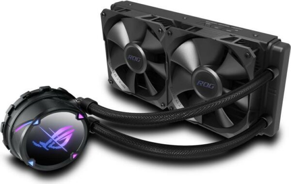 Kurzinfo: ASUS ROG STRIX LC II 240 - Prozessor-Flüssigkeitskühlsystem - Kühlergröße: 240 mm - (für: LGA1156